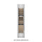 18 In. 9.0 Cu. Ft. Triple Zone 68 Bottle Left Hinge Column Wine Cooler In Stainless Steel