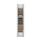 18 In. 9.0 Cu. Ft. Triple Zone 68 Bottle Left Hinge Column Wine Cooler In Stainless Steel