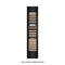 18 In. 9.0 Cu. Ft. Triple Zone 68 Bottle Left Hinge Column Wine Cooler In Black Stainless Steel