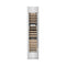 18 In. 9.0 Cu. Ft. Triple Zone 68 Bottle Left Hinge Column Wine Cooler In Satin Stainless Steel