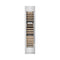 18 In. 9.0 Cu. Ft. Triple Zone 68 Bottle Left Hinge Column Wine Cooler In Satin Stainless Steel