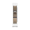 18 In. 9.0 Cu. Ft. Triple Zone 68 Bottle Left Hinge Column Wine Cooler In White Matte