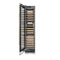 Autograph Edition 18 In. 9.0 Cu. Ft. Triple Zone 68 Bottle Left Hinge Column Wine Cooler In Stainless Steel With Champagne Bronze Accents