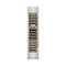 Autograph Edition 18 In. 9.0 Cu. Ft. Triple Zone 68 Bottle Left Hinge Column Wine Cooler In Stainless Steel With Champagne Bronze Accents