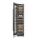 Autograph Edition 18 In. 9.0 Cu. Ft. Triple Zone 68 Bottle Left Hinge Column Wine Cooler In Stainless Steel With Matte Black Accents