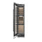 Autograph Edition 18 In. 9.0 Cu. Ft. Triple Zone 68 Bottle Left Hinge Column Wine Cooler In Stainless Steel With Matte Black Accents