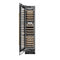 Autograph Edition 18 In. 9.0 Cu. Ft. Triple Zone 68 Bottle Left Hinge Column Wine Cooler In Black Stainless Steel With Polished Gold Accents