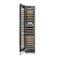 Autograph Edition 18 In. 9.0 Cu. Ft. Triple Zone 68 Bottle Left Hinge Column Wine Cooler In Satin Stainless Steel With Champagne Bronze Accents