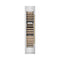 Autograph Edition 18 In. 9.0 Cu. Ft. Triple Zone 68 Bottle Left Hinge Column Wine Cooler In Satin Stainless Steel With Champagne Bronze Accents
