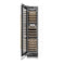 Autograph Edition 18 In. 9.0 Cu. Ft. Triple Zone 68 Bottle Left Hinge Column Wine Cooler In Satin Stainless Steel With Champagne Bronze Accents