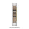 Autograph Edition 18 In. 9.0 Cu. Ft. Triple Zone 68 Bottle Left Hinge Column Wine Cooler In Satin Stainless Steel With Polished Gold Accents