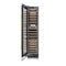 Autograph Edition 18 In. 9.0 Cu. Ft. Triple Zone 68 Bottle Left Hinge Column Wine Cooler In Satin Stainless Steel With Polished Gold Accents