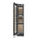 Autograph Edition 18 In. 9.0 Cu. Ft. Triple Zone 68 Bottle Left Hinge Column Wine Cooler In Satin Stainless Steel With Polished Gold Accents