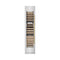Autograph Edition 18 In. 9.0 Cu. Ft. Triple Zone 68 Bottle Left Hinge Column Wine Cooler In Satin Stainless Steel With Polished Gold Accents