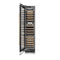 Autograph Edition 18 In. 9.0 Cu. Ft. Triple Zone 68 Bottle Left Hinge Column Wine Cooler In Satin Stainless Steel With Polished Gold Accents