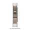 Autograph Edition 18 In. 9.0 Cu. Ft. Triple Zone 68 Bottle Left Hinge Column Wine Cooler In Satin Stainless Steel With Matte Black Accents