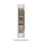 Autograph Edition 18 In. 9.0 Cu. Ft. Triple Zone 68 Bottle Left Hinge Column Wine Cooler In Satin Stainless Steel With Matte Black Accents