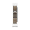 Autograph Edition 18 In. 9.0 Cu. Ft. Triple Zone 68 Bottle Left Hinge Column Wine Cooler In White Matte With Matte Black Accents
