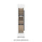 Autograph Edition 18 In. 9.0 Cu. Ft. Triple Zone 68 Bottle Left Hinge Column Wine Cooler In White Matte With Matte Black Accents