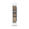 Autograph Edition 18 In. 9.0 Cu. Ft. Triple Zone 68 Bottle Left Hinge Column Wine Cooler In White Matte With Matte Black Accents
