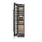 Autograph Edition 18 In. 9.0 Cu. Ft. Triple Zone 68 Bottle Left Hinge Column Wine Cooler In White Matte With Matte Black Accents