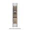 18 In. 9.0 Cu. Ft. Triple Zone 68 Bottle Right Hinge Column Wine Cooler In Stainless Steel