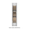 18 In. 9.0 Cu. Ft. Triple Zone 68 Bottle Right Hinge Column Wine Cooler In Stainless Steel