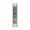 18 In. 9.0 Cu. Ft. Triple Zone 68 Bottle Right Hinge Column Wine Cooler In Stainless Steel