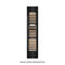 18 In. 9.0 Cu. Ft. Triple Zone 68 Bottle Right Hinge Column Wine Cooler In Black Stainless Steel