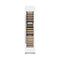 18 In. 9.0 Cu. Ft. Triple Zone 68 Bottle Right Hinge Column Wine Cooler In White Matte