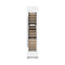 18 In. 9.0 Cu. Ft. Triple Zone 68 Bottle Right Hinge Column Wine Cooler In White Matte