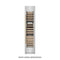 Autograph Edition 18 In. 9.0 Cu. Ft. Triple Zone 68 Bottle Right Hinge Column Wine Cooler In Stainless Steel With Polished Gold Accents