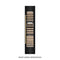 Autograph Edition 18 In. 9.0 Cu. Ft. Triple Zone 68 Bottle Right Hinge Column Wine Cooler In Black Stainless Steel With Champagne Bronze Accents