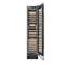 Autograph Edition 18 In. 9.0 Cu. Ft. Triple Zone 68 Bottle Right Hinge Column Wine Cooler In Black Stainless Steel With Champagne Bronze Accents
