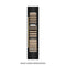 Autograph Edition 18 In. 9.0 Cu. Ft. Triple Zone 68 Bottle Right Hinge Column Wine Cooler In Black Stainless Steel With Polished Gold Accents