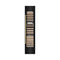 Autograph Edition 18 In. 9.0 Cu. Ft. Triple Zone 68 Bottle Right Hinge Column Wine Cooler In Black Stainless Steel With Polished Gold Accents