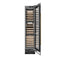 Autograph Edition 18 In. 9.0 Cu. Ft. Triple Zone 68 Bottle Right Hinge Column Wine Cooler In Black Stainless Steel With Polished Gold Accents