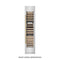 Autograph Edition 18 In. 9.0 Cu. Ft. Triple Zone 68 Bottle Right Hinge Column Wine Cooler In Satin Stainless Steel With Champagne Bronze Accents