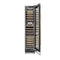 Autograph Edition 18 In. 9.0 Cu. Ft. Triple Zone 68 Bottle Right Hinge Column Wine Cooler In Satin Stainless Steel With Polished Gold Accents