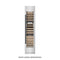 Autograph Edition 18 In. 9.0 Cu. Ft. Triple Zone 68 Bottle Right Hinge Column Wine Cooler In Satin Stainless Steel With Matte Black Accents