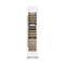 Autograph Edition 18 In. 9.0 Cu. Ft. Triple Zone 68 Bottle Right Hinge Column Wine Cooler In White Matte With Champagne Bronze Accents