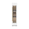 Autograph Edition 18 In. 9.0 Cu. Ft. Triple Zone 68 Bottle Right Hinge Column Wine Cooler In White Matte With Champagne Bronze Accents
