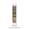 Autograph Edition 18 In. 9.0 Cu. Ft. Triple Zone 68 Bottle Right Hinge Column Wine Cooler In White Matte With Polished Gold Accents