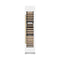 Autograph Edition 18 In. 9.0 Cu. Ft. Triple Zone 68 Bottle Right Hinge Column Wine Cooler In White Matte With Polished Gold Accents