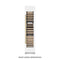 Autograph Edition 18 In. 9.0 Cu. Ft. Triple Zone 68 Bottle Right Hinge Column Wine Cooler In White Matte With Polished Gold Accents