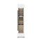 Autograph Edition 18 In. 9.0 Cu. Ft. Triple Zone 68 Bottle Right Hinge Column Wine Cooler In White Matte With Matte Black Accents