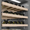Autograph Edition 18 In. 9.0 Cu. Ft. Triple Zone 68 Bottle Right Hinge Column Wine Cooler In White Matte With Matte Black Accents