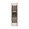 24 In. 12.4 Cu. Ft. Triple Zone 100 Bottle Column Wine Cooler In Satin Stainless Steel