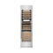 24 In. 12.4 Cu. Ft. Triple Zone 100 Bottle Column Wine Cooler In Satin Stainless Steel