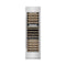 24 In. 12.4 Cu. Ft. Triple Zone 100 Bottle Column Wine Cooler In Satin Stainless Steel